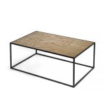 Журнальный стол London black темный дуб