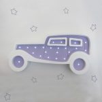 Ночник Ретромобиль лиловый	