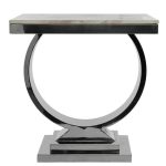 Приставной столик  со столешницей из искусственного мрамора