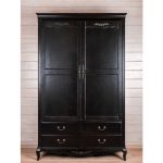  Шкаф Нуар на ножках с ящиками