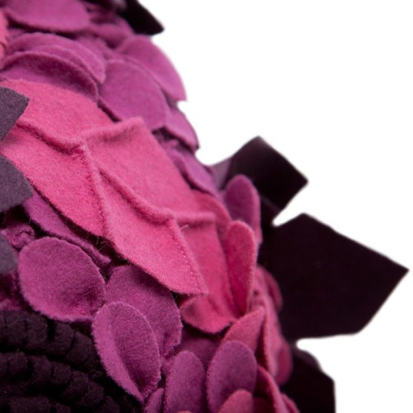 Шерстяной пуф Loca Nera small garden flower — изображение 5