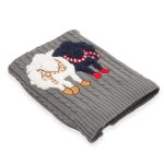 ПЛЕД ВЯЗАНЫЙ ЙУЛЕН ФОР