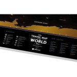 Карта travel map black world — изображение 19