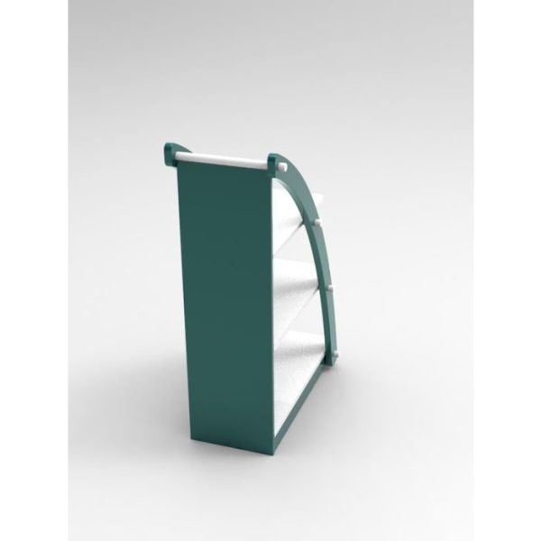 Стеллаж Парус К10 темно-бирюзовый — изображение 19