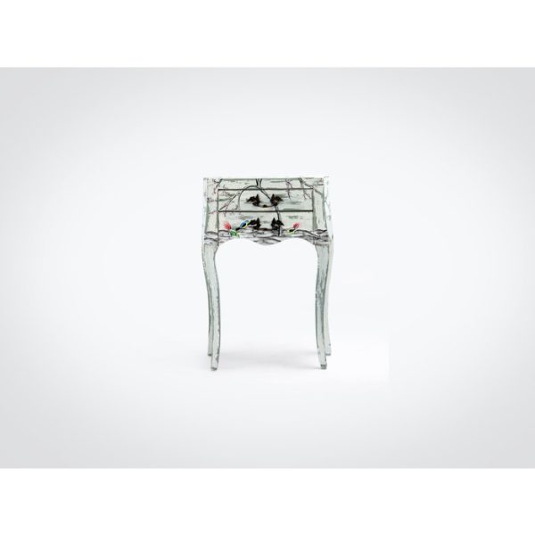 Тумба прикроватная расписная украшенная ручной росписью  70x52x32 см — изображение 3