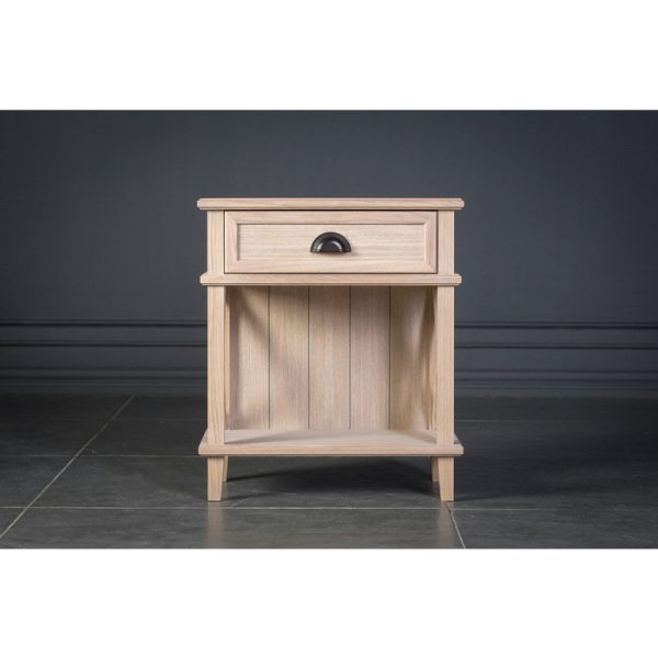 Тумба прикроватная Кембридж с ящиком и полкой большая — изображение 2