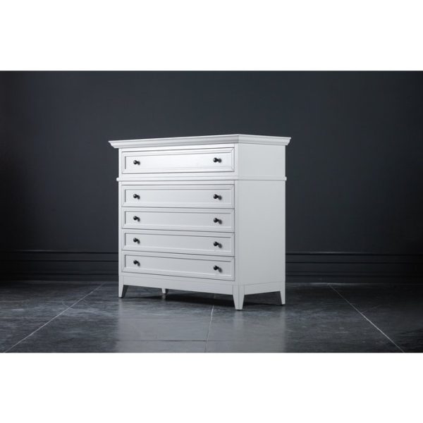 Комод с ящиками в белом цвете — изображение 2