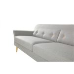 Трехместный диван POPPY  светло-серый  — изображение 3