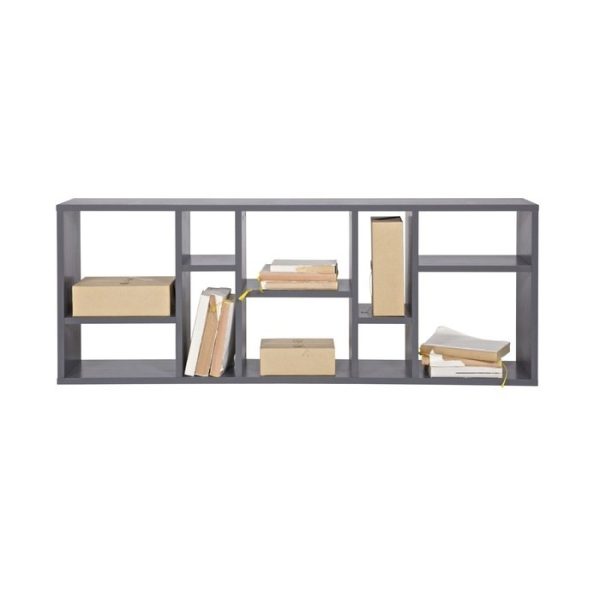 Полка навесная  WALL SHELF HORIZON WITH 10 COMPARTMENTS — изображение 3