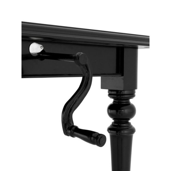 Раздвижной обеденный стол на колесиках  Table Trafalgar из натурального дерева — изображение 5