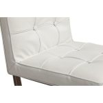 Стул Barcelona Dining Chair Белая Натуральная Кожа — изображение 2