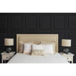 КРОВАТЬ С МЯГКИМ ИЗГОЛОВЬЕМ декорированным гвоздями 140х200 см — изображение 4