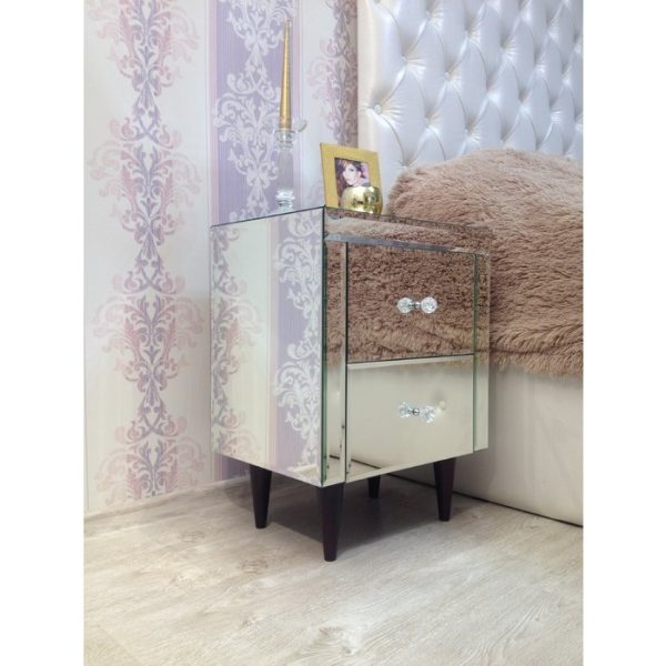 Зеркальная Тумбочка Picotto, 2 штуки — изображение 7