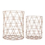 НАБОР ИЗ ДВУХ КОРЗИН BLOOMINGVILLE МЕДЬ