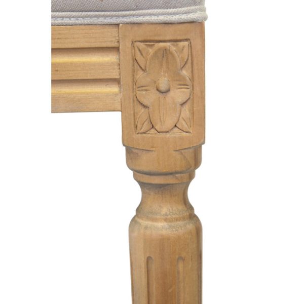 Оттоманка Elia с ножками из массива дуба — изображение 4