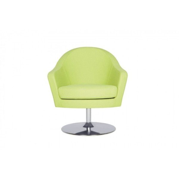 Кресло SHELL Sits салатового цвета — изображение 2