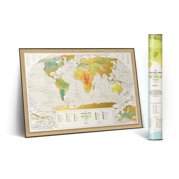 Карта travel map geograghy world — изображение 3