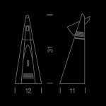 Настольная лампа Nemo Iota из стекла — изображение 5