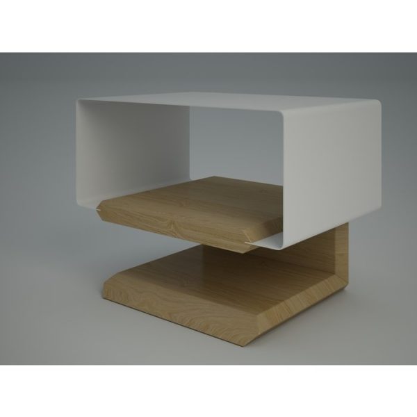 Тумбочка TESLA — B белая — изображение 3