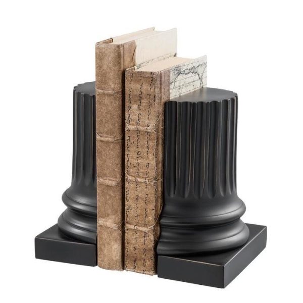 Набор из 2-х держателей для книг и журналов  Bookend Pillar из металла — изображение 2