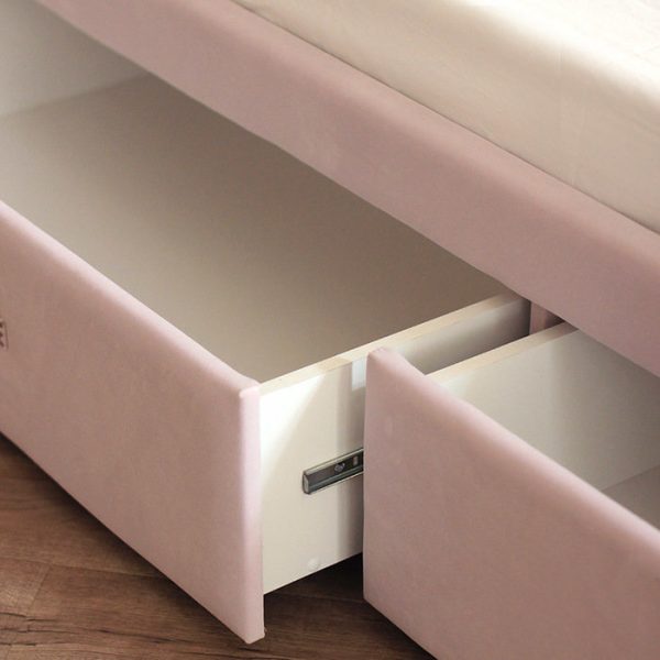 Детская кровать Marshmallow с ящиками для хранения белья и подъемным механизмом — изображение 4