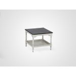 Столик (тумба) с нижней полочкой, со старением  60x60x52 см