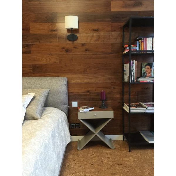 Тумба Bdesign Bonn серая, орех — изображение 3