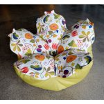 Кресло-мешок Цветок L Капри утром — изображение 2