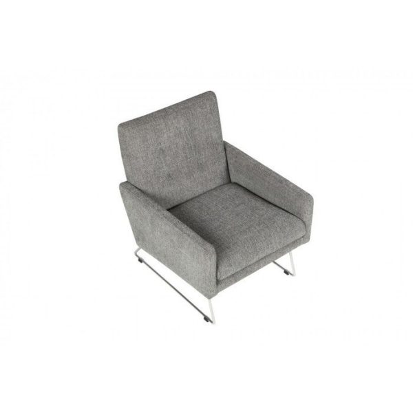 серое Кресло MAX Sits — изображение 4