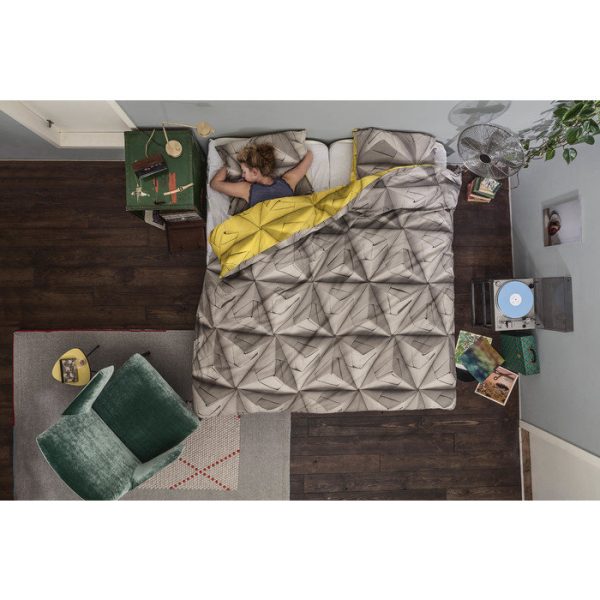 Комплект постельного белья Оригами 150х200 желтый — изображение 2