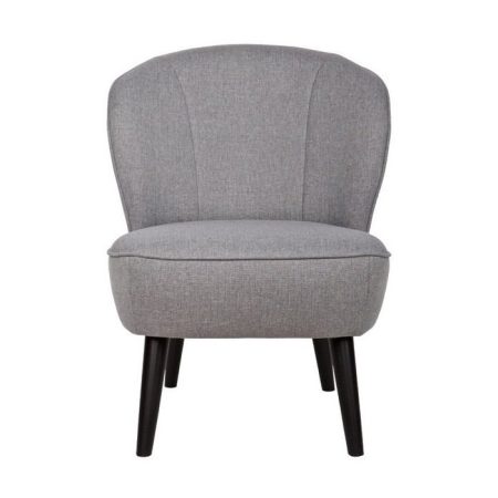 СТУЛ С МЯГКОЙ ОБИВКОЙ   Sara chair light grey