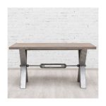 Обеденный стол Old School со столешницей из массива дуба — изображение 2