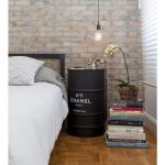 Журнальный столик-бочка «CHANEL» XL из металла  — изображение 2