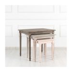 Журнальный столик (3 шт) Lazare из массива дерева