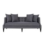 Диван Caroline серого цвета