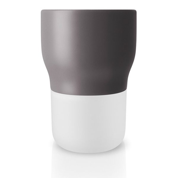 Горшок для растений с функцией самополива 13 см серый — изображение 3
