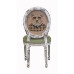 стул с мягкой обивкой Volker green bear — изображение 3