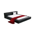 Кровать Kassandra с обивкой из кожи 160х200 см