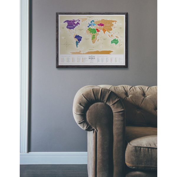 Карта travel map gold world ru — изображение 8