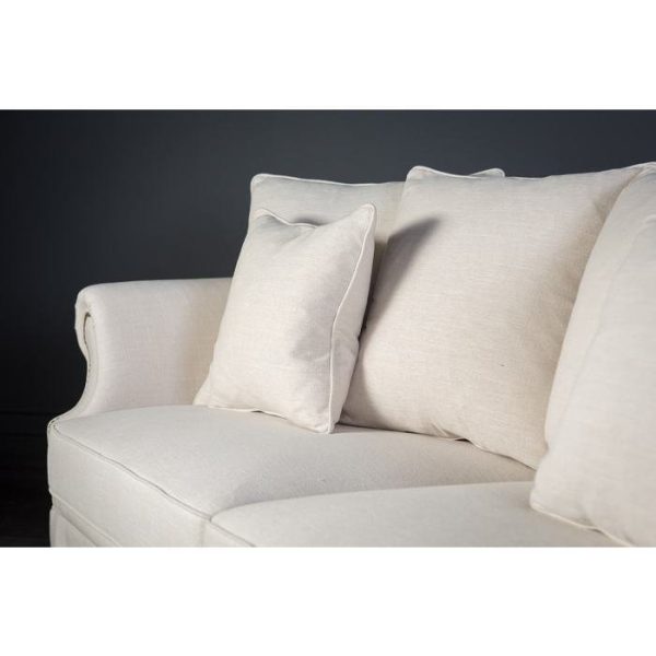 Диван Бурже декорированный латунными гвоздиками  — изображение 6