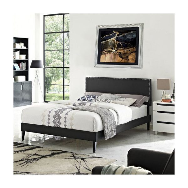 Кровать Dotted с каркасами и ножками из дуба — изображение 3