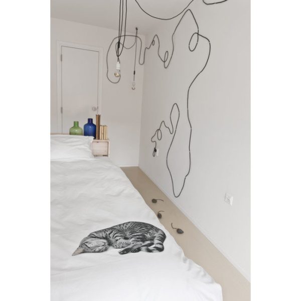 Комплект постельного белья Кошка 200х220 — изображение 2