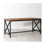 Обеденный стол Manchester на металлическом каркасе 