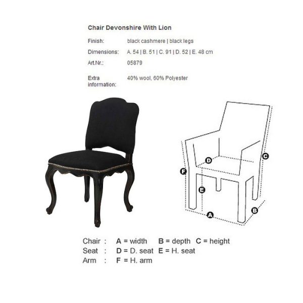 2476product_gallery_photo_6d56e0e8-ca84-4908-b3ed-5b5937321462.jpg СТУЛ С МЯГКОЙ ОБИВКОЙ   Devonshire with Lion   — изображение 3