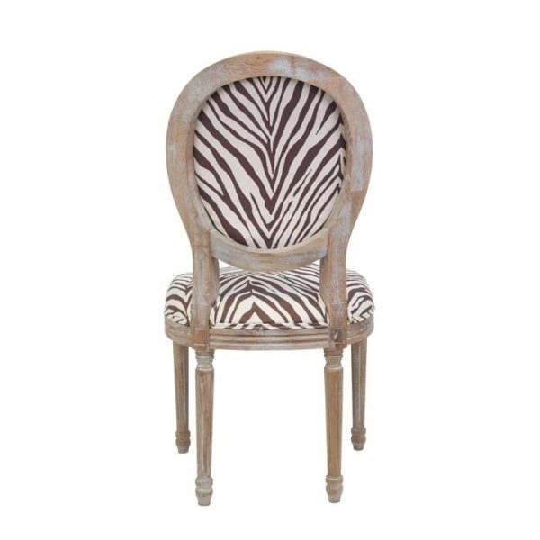 стул с мягкой обивкой Miro zebra — изображение 3