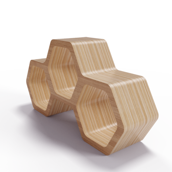 Полка Bergs дуб оливковый — изображение 3