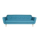 Трехместный диван OTTO  синий 