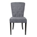 стул с мягкой обивкой Grace Тёмно-Серый Микровелюр