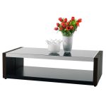 Журнальный столик SIMPLE с металлической столешницей