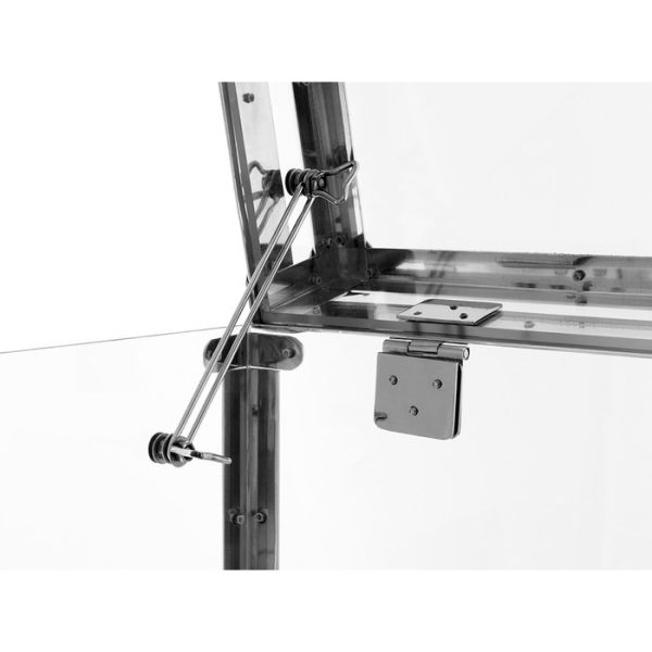 Прозрачный сундук  Flightcase Exposed incl stand с каркасом из полированного алюминия  — изображение 4